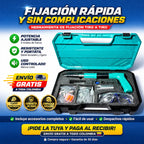 Pistola Remachadora de Clavos + Regalo 🎁Estuche con Guantes + Gafas Protectoras, compacta, potente y lista para usar desde el primer momento.