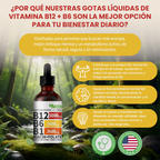 ¿Te sientes cansado todo el día? — recupera tu energía con vitamina B12+B6+B1 en gotas