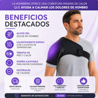 DILE ADIOS AL DOLOR DE HOMBRO — Con la Almohadilla Térmica de calor profundo para hombro.