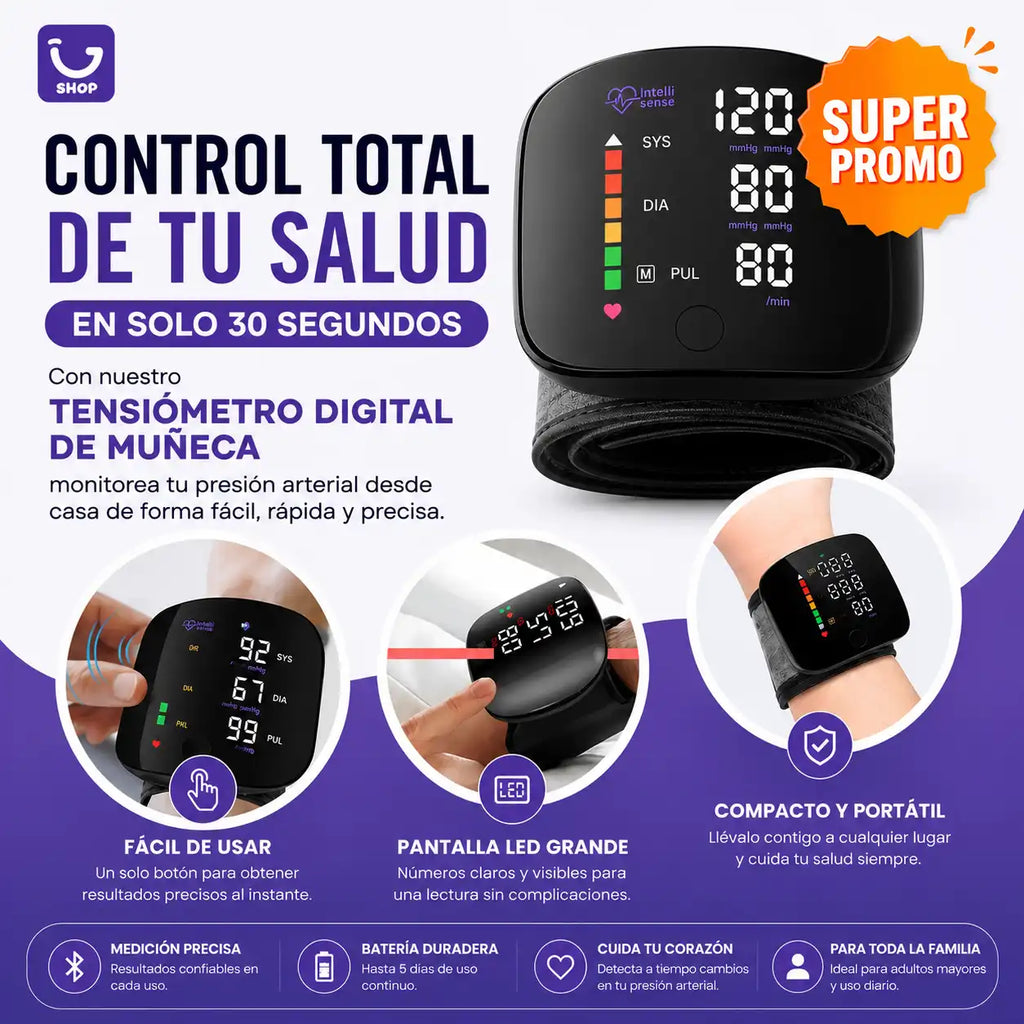 ¿Tu presión alta te tiene preocupado? ¡Detecta cambios en tu presión antes de que se conviertan en un problema!